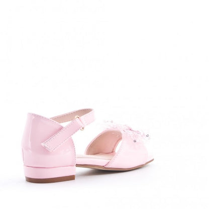 Girls Sandals with Bow - Pink